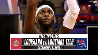 Louisiana-Lafayette vs. Louisiana Tech Basketball Highlights (2019-20) | Stadium