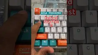 #keyboard #sound #aulafz088pro #computer #shorts mechanical keyboard sound blue switch