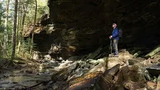 Solo Exploration of Collier Creek Canyon featuring Shangri-La Falls, Collier Creek Falls | ASMR (4K)
