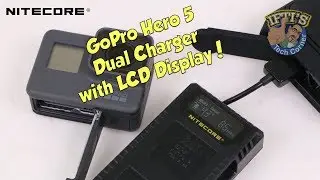 Nitecore UGP5 - The GoPro Hero 5 Battery Charger with LCD Display!! - REVIEW