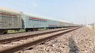 Autolinx 4 wheelers carrier Goods train in India//Goods train video//Indian Railway//🚆🚆