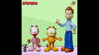 Boss Fight Studio Garfield - Arlene, Garfield version 2, & Jon Arbuckle Deluxe Figures Pre-Orders