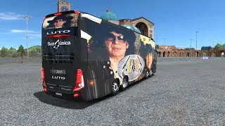 HOMENAGEM AO CANTOR LÉO CANHOTO NO BUS TOP SHOW