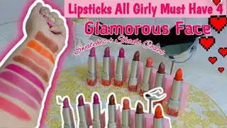 Affordable Best Lipsticks Glamorous Face | Matte Velvet Shades | Famous Brand Lipstick Medora Shades