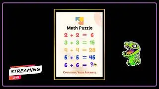 Live Quiz Puzzle  & Riddle | Live Math Quiz | IQ Test | Math Puzzle
