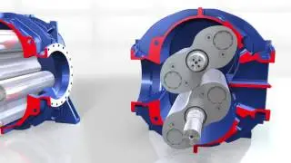 Modular system for large blowers for process air applications