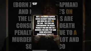 Blacc Zacc Reportedly Could Face The Death Penalty After Federal Murder-for-Hire And  #shorts