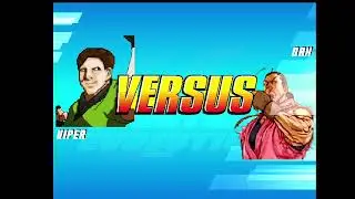 IKEMEN GO/MUGEN: Viper vs Dan Hibiki