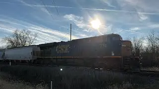 11/22/25 CSX Manifest Train at Hanley Rd in Walbridge, OH