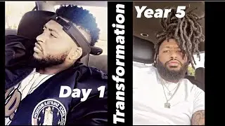 DreadLock Transformation Day 1 to Year 5 DreadHawk