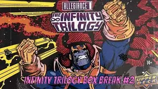 Upper Deck Marvel Allegiance Infinity Trilogy Hobby Box &ndash; Pulled a HUGE Thanos Spectrum Purple!