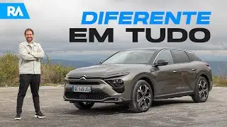 Para quem NÃO QUER um SUV. Novo Citroën C5 X (2022)