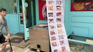 Korea, Ansan. Прогулка по Ансану. Поиск вкусного кукси.