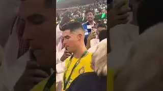 Saudi Fans Chanting 'Messi, Messi'' again😂😂😂