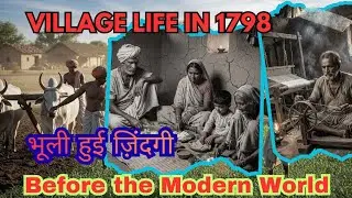 पुराने भारत की ज़िंदगी || Old India Life || 200 Years Old India.