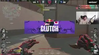 Sen TenZ reacts to ZETA Laz 1v2 insane clutch
