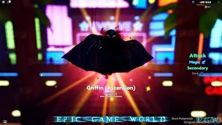 Griffin Evo And Showcase Windym + The Eclipse Update 15 Anime Adventures Roblox