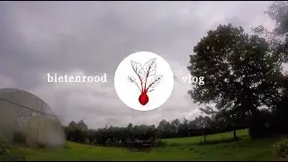 Bietenrood Vlog #20 - Opbinden in de kassen en het stormde.