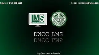 DWCC LMS: ACCESS TO DASHBOARD