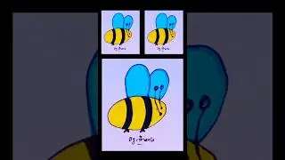 #Bee drawing#fly#Watu izzu#drawing#bee#ant drawing#kids drawing#viralart#kidsart#sketching#2025