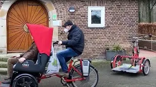 Van Raam elektrische aangepaste fietsen voor Duitse steden