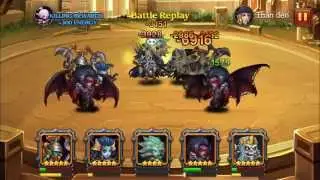 Heroes Charge Lv 90 Combo Machinist and Vengeance Spirit in Arena