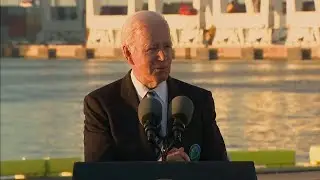 Biden pushes 'Build Back Better' plan and will sign infrastructure bill on Monday