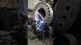 Tema-type Exchanger ✨ #heatexchangers #welding #yeg #shoplife #work #welders #tema #construction
