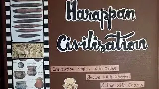 The Harappan civilization project file for class 12 #indusvalleycivilization #projectclass12
