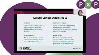 Examples, tips and resources for patient-led research. PxP 2023.