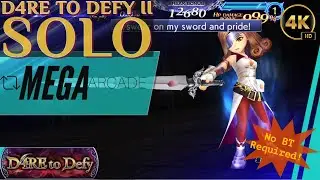 DARE TO DEFY 4 - 2 Beatrix SOLO! - Dissidia Final Fantasy Opera Omnia DFFOO [GL] [4K] 60fps