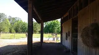 Charles D. Hall Sneaking Around On Tractor In S. Boundary Creek to Harass, May 4, 2018