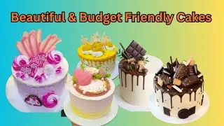 Simple Cake Designs 🎂 | Beautiful & Budget Friendly Cakes