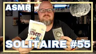 ASMR: Almond M&M Mukbang and Solitaire