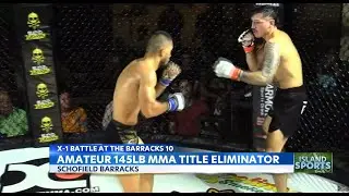 X-1 event in Hawaii crowns first amateur kickboxing champion