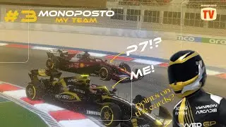 First points of the team?? | S1 Ep3| Overdrive #f1simracing #f1grandprix 