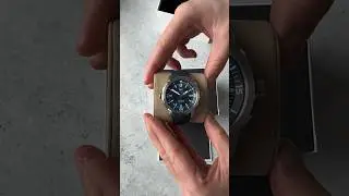 Unboxing an IWC Aquatimer Automatic Blue Dial #iwc #shorts