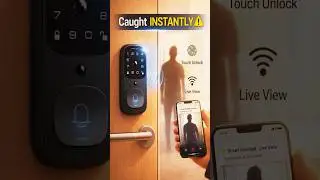 Наконец-то, умный замок, который выглядит неплохо! #УмныйДом #Дизайн #Безопасность