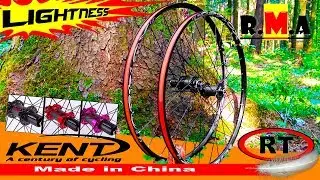 ДЕШЁВЫЕ и ЛЁГКИЕ MTB колёса KENT XC1450 (made in china)