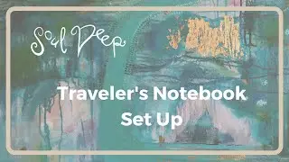 Flipthrough of my Traveler's Notebook, standard size
