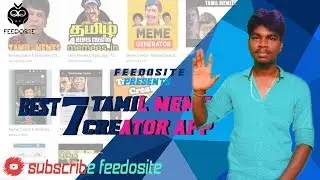 Best 7 Tamil Meme Creator Apps | VJ Sanjay | FeedOSite