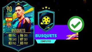 Player Moments Sergio Busquets Sbc (Cheapest Way - No Loyalty)