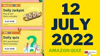 12July Amazon quiz answers। Fun zone quiz answers। amazon quiz today। today amazon quiz answers