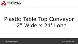 Plastic Table Top Conveyor 12