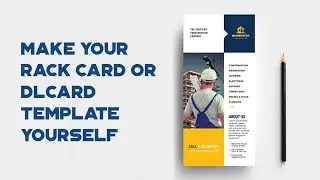 Create a Rack Card / DL Card Template - Photoshop Tutorial