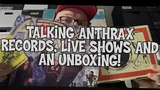 Let's Talk About Anthrax! #Anthrax #Unboxing #vinylcommunity #thrashmetal #metalrecords #metalvinyl