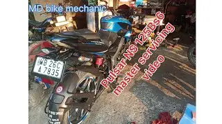 Pulsar NS 125Bs6 bike master servicing video #mdbikemechanic 