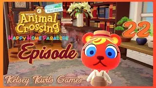 I CAN DO UPSTAIRS TOO!?!? | ACNH (Happy Home Paradise) | Caroline  💜 Kelsey Kurls Games