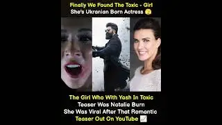 Toxic Teaser Viral Girl #youtubeshorts #ytshorts #shortsfeed #ytfeed #toxic  #yash