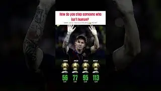 The stats behind Lionel Messi&rsquo;s four consecutive Ballon d&rsquo;Or&rsquo;s are incredible 🤯🏆🐐 #messi #barcelona